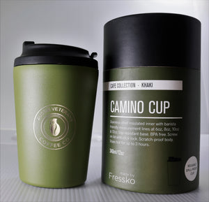 Aussie Veterans Coffee Co Khaki Camino Cup